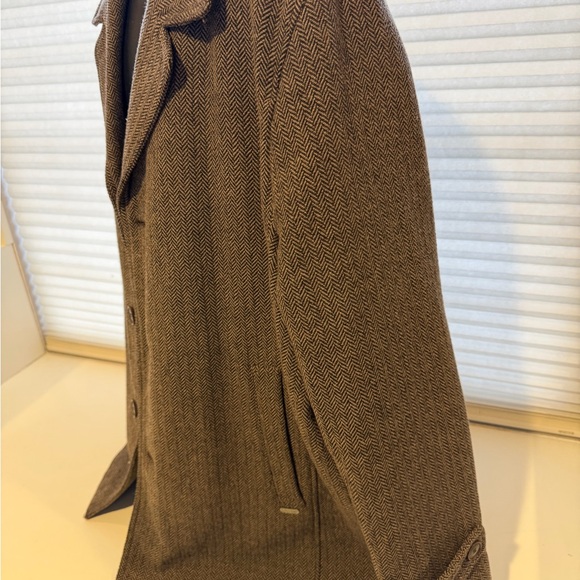 Calvin Klein Brown Herringbone Jacket Men’s size XL - Picture 3 of 6